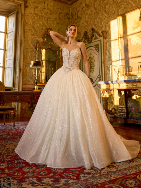 randy fenoli ibiza ballgown wedding dress