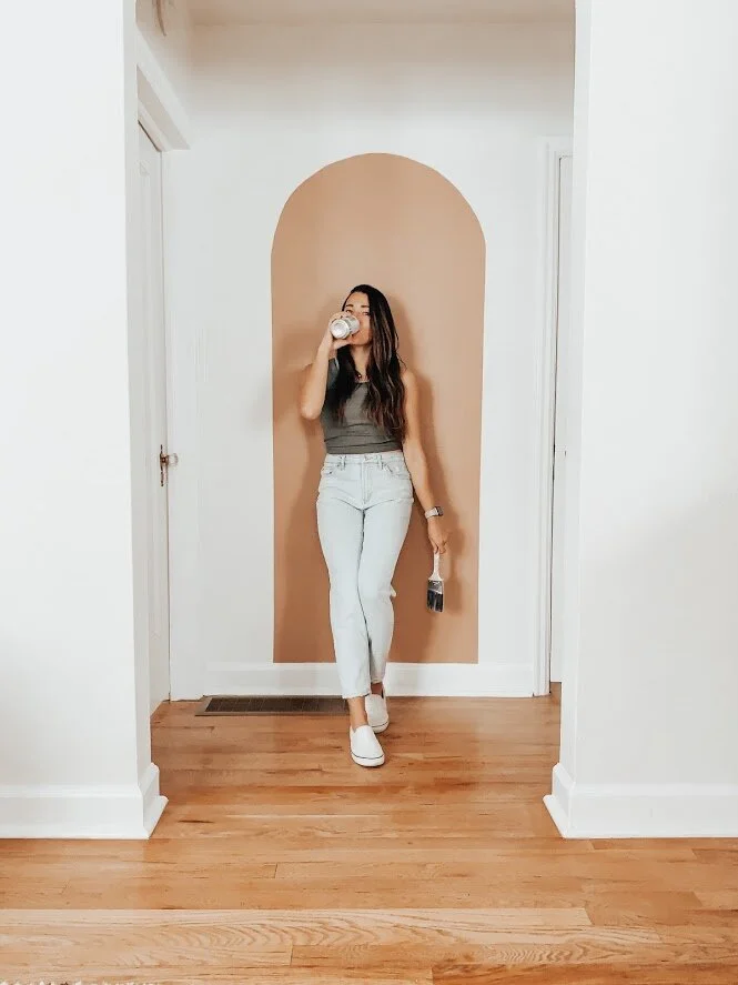 DIY - Arch Accent Wall
