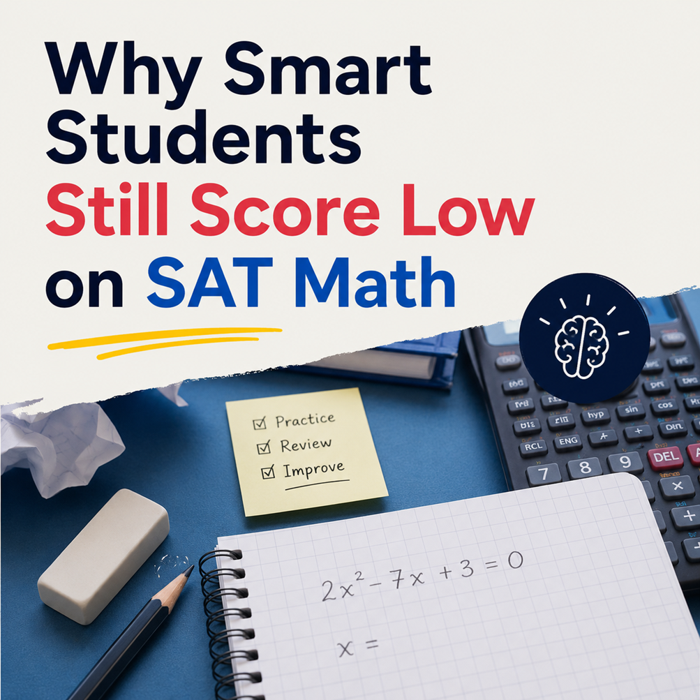 Why Smart Students Still Score Low on SAT Math