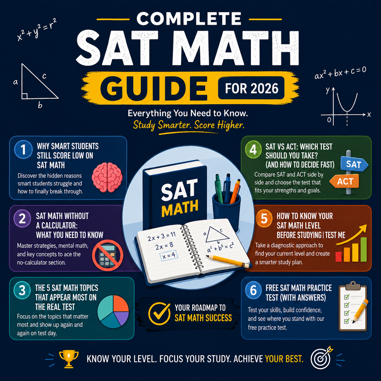 Complete SAT Math Guide for 2026