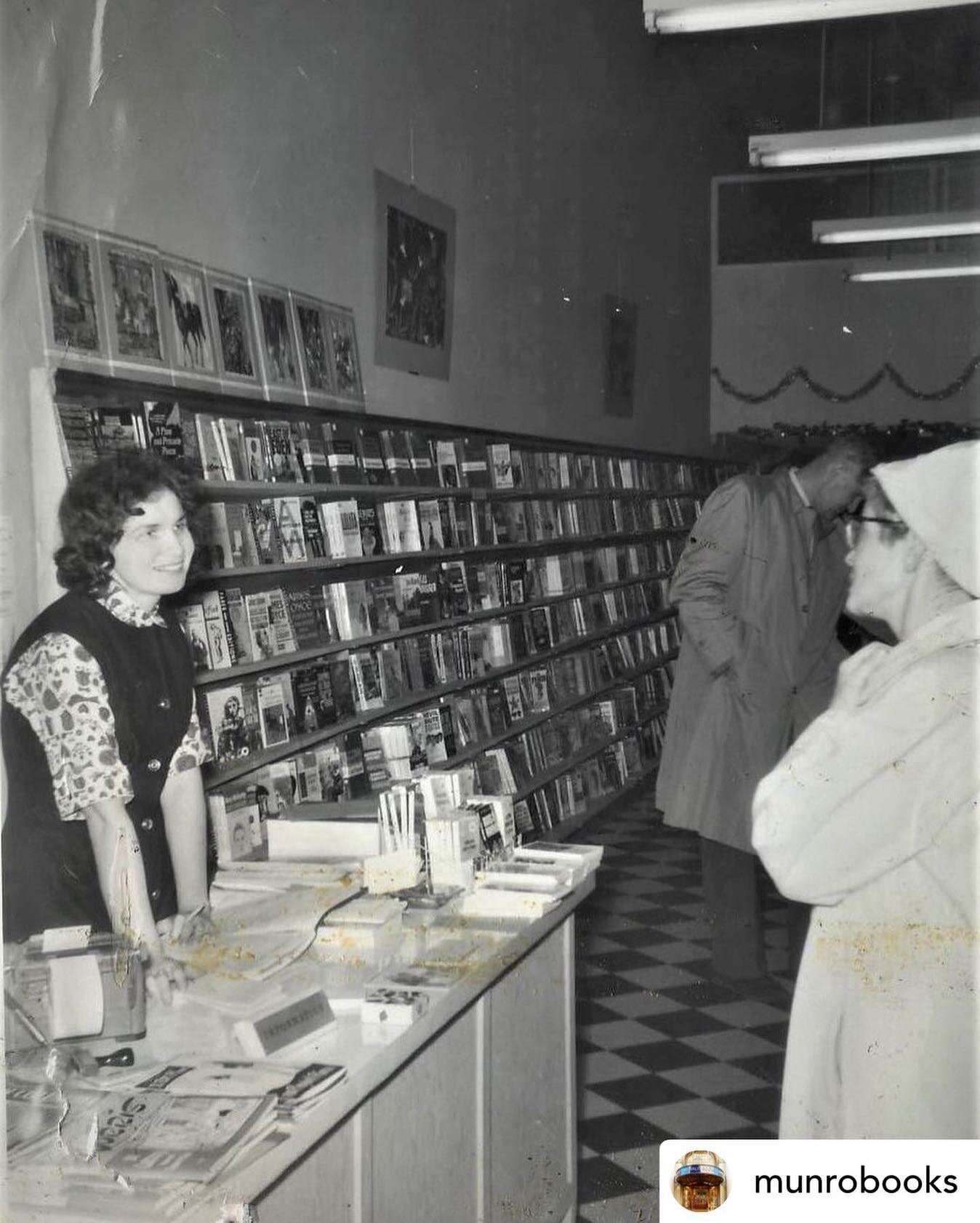 Alice Munro at Munro&rsquo;s Books. Happy 91!