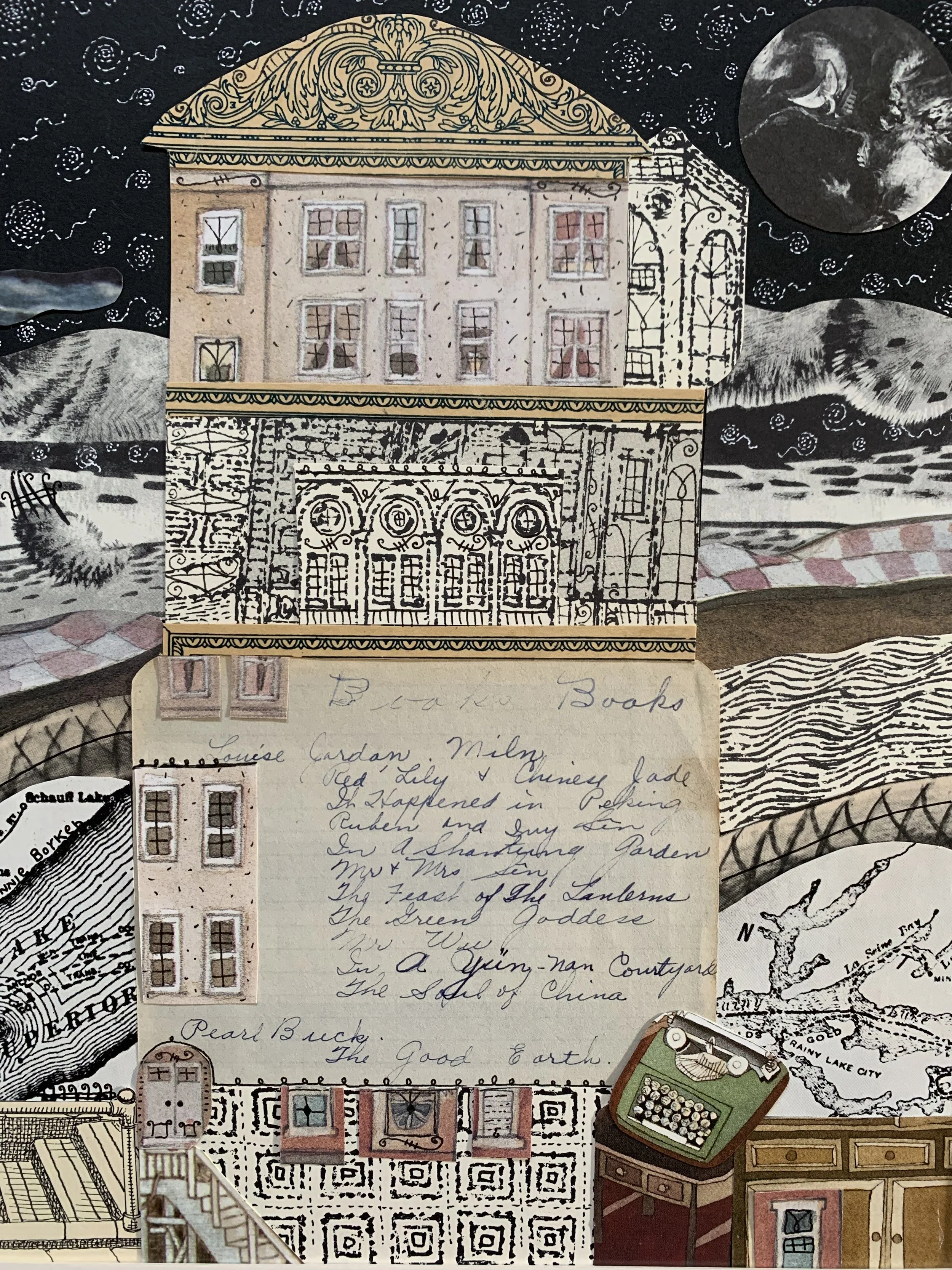 Artist Bonnie Boykin at Seasons Gallery in Hudson, WI