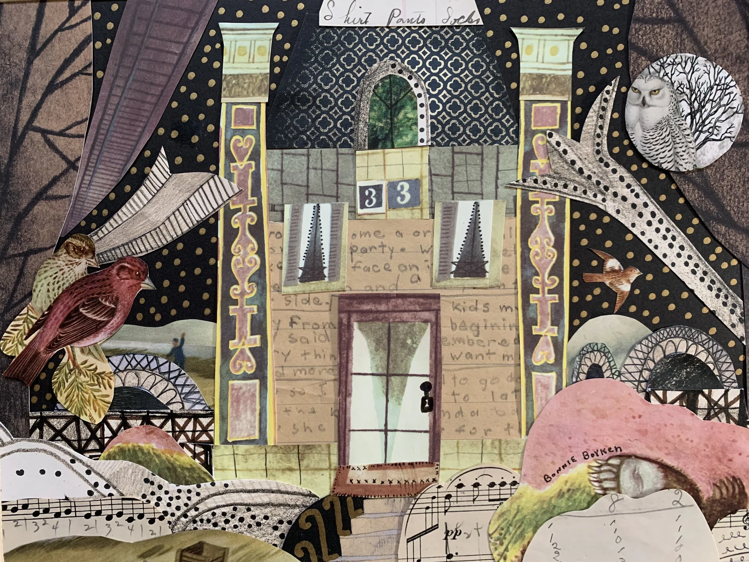 Artist Bonnie Boykin at Seasons Gallery in Hudson, WI