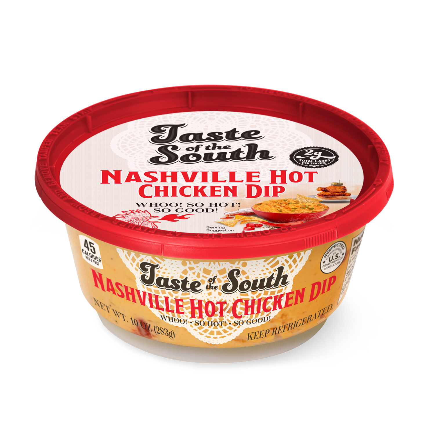 Nashville Hot Chicken Dip — Taste of the South Dips