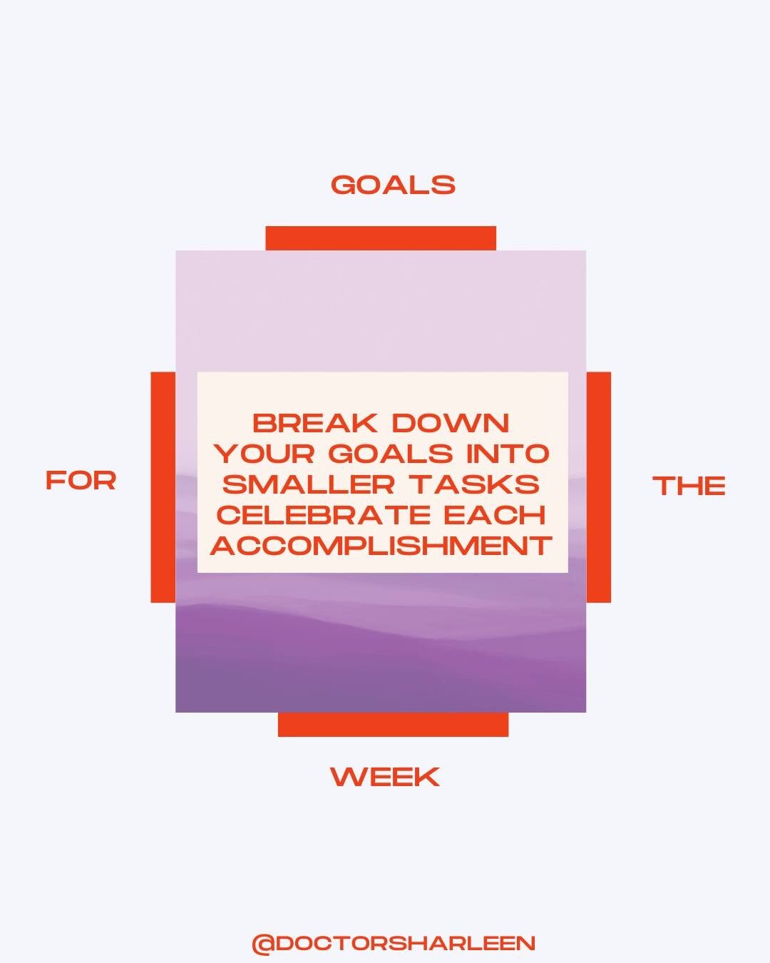 Goal for you this week: Don't overwhelm yourself, make every task more manageable. This will allow you to take one step at a time. You could see more motivation and productivity from doing this! Happy Monday and May first everybody! 

May this May br