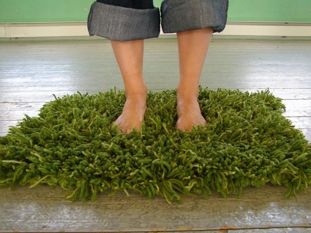 Tapis gazon en DIY