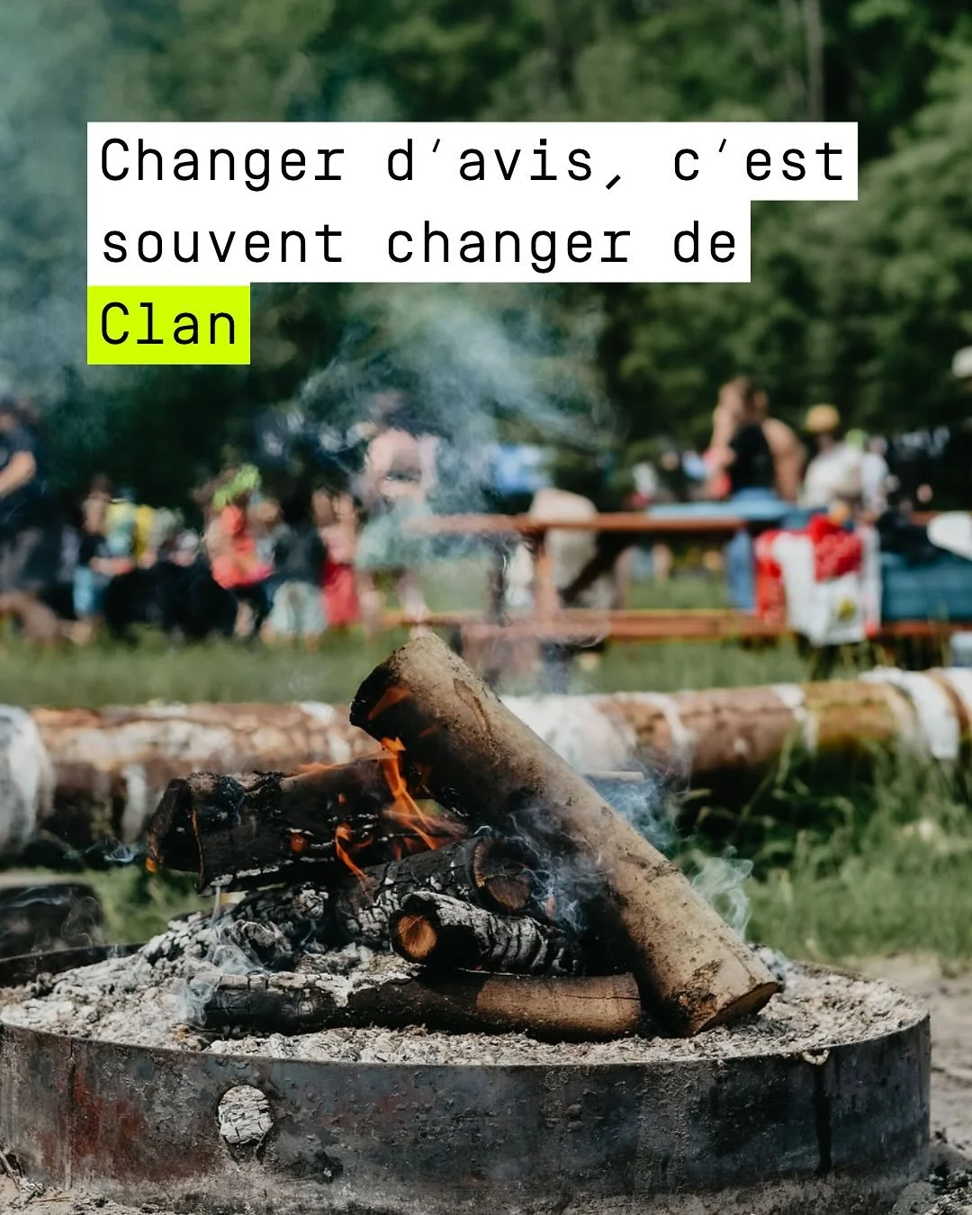 &Eacute;cris-nous &laquo;&nbsp;CLAN&nbsp;&raquo; pour en savoir plus👇

📸 Photo de @loeilducorbeau.photographie 
💭 Texte inspir&eacute; par @jamesclear 

#viedeclan #sant&eacute;ancestrale #designactif #vivrecommeunhumain