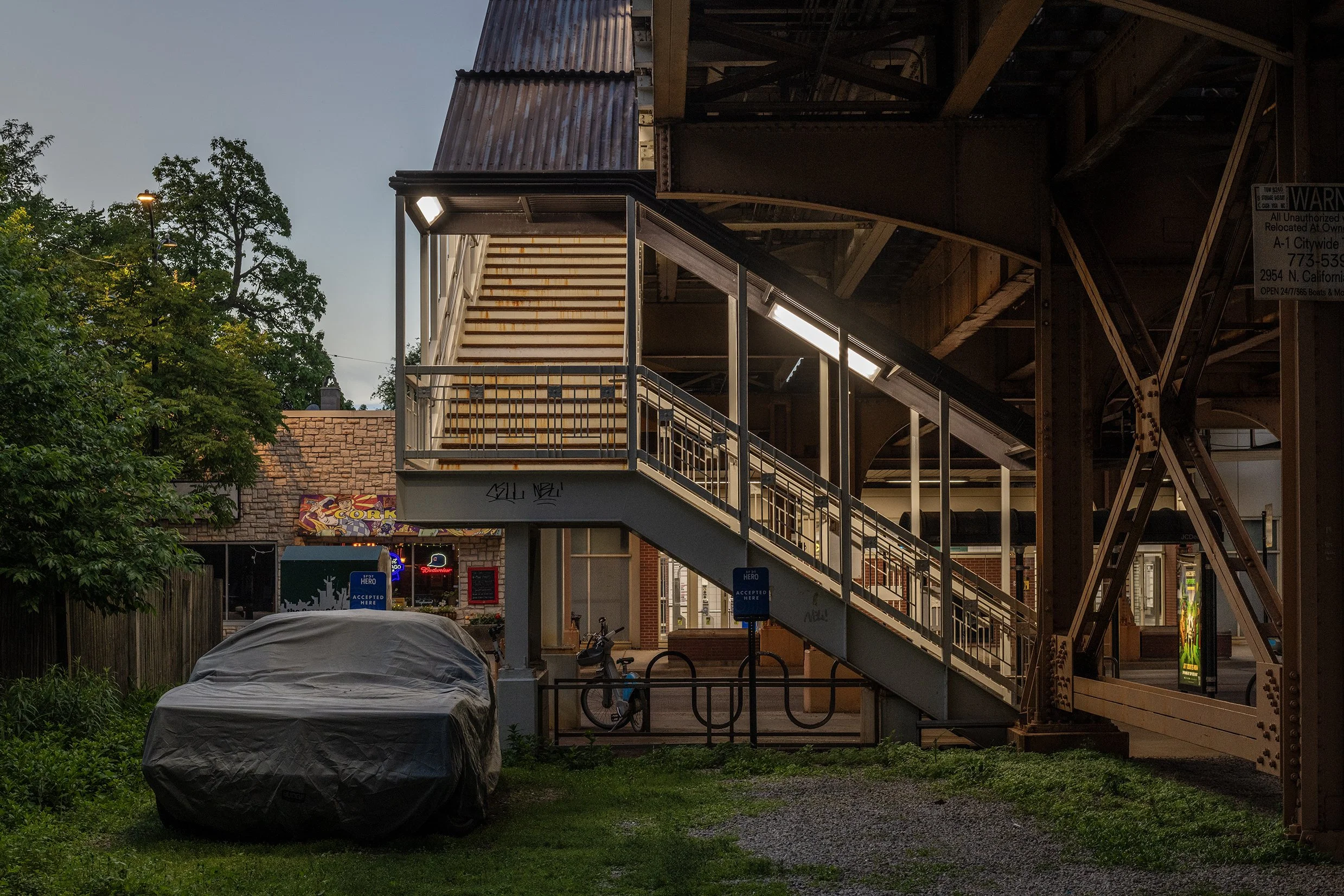 Covered Car