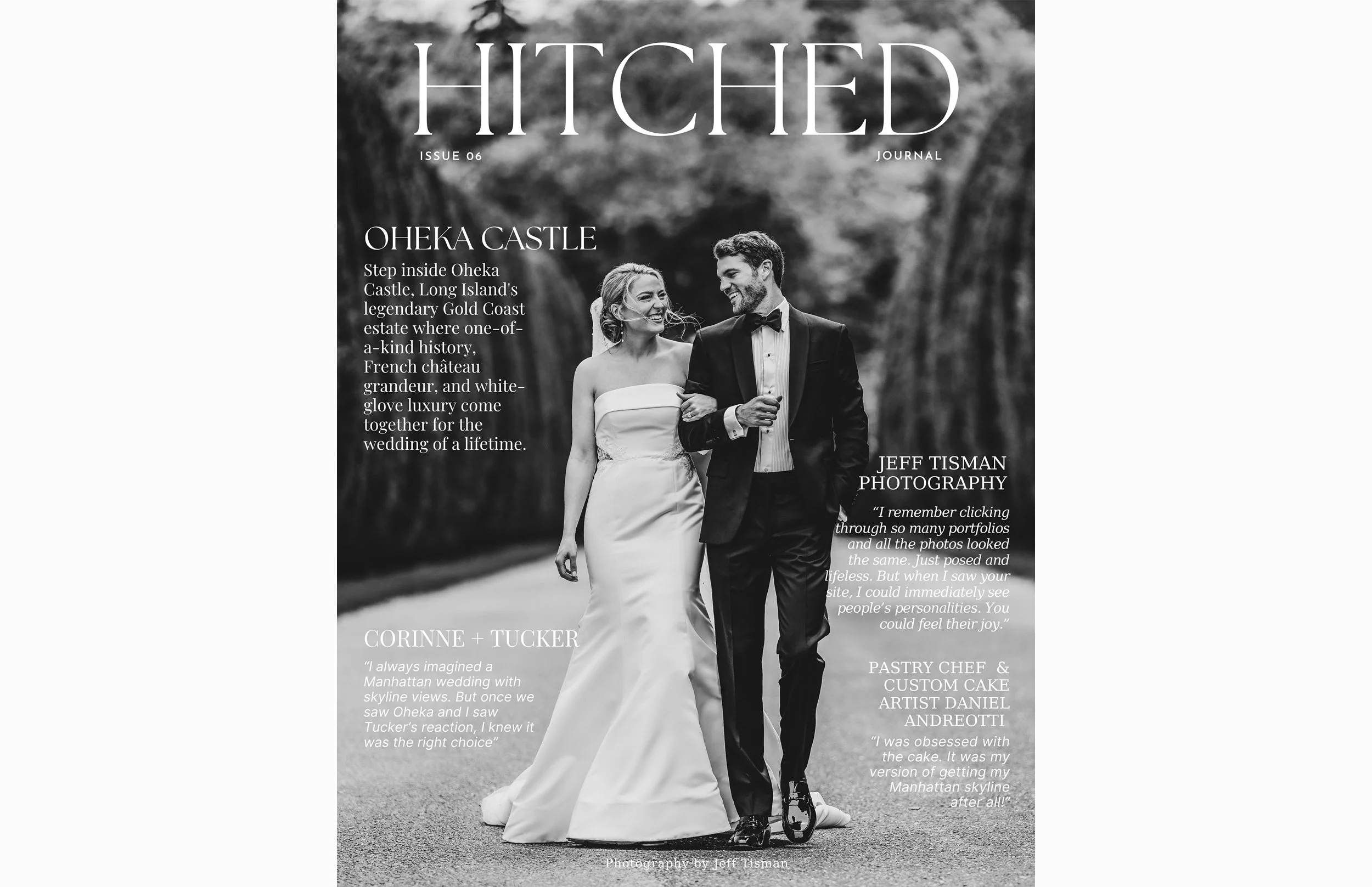 Hitched Journal Issue 06 - Oheka Castle - Corinne + Tucker
