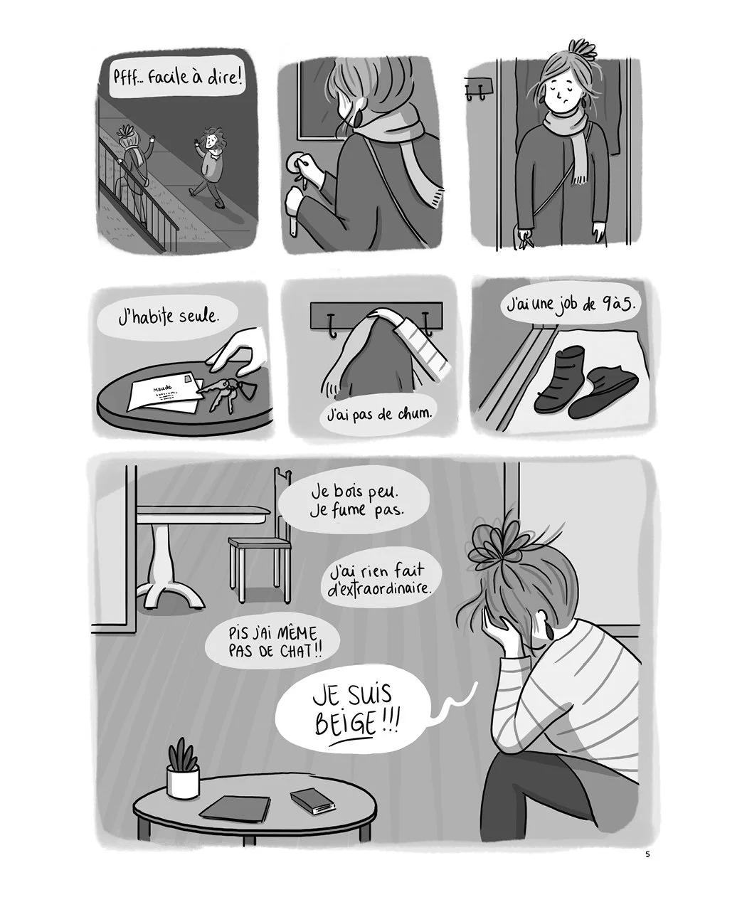 Extrait - Je suis beige
2022, Auto-publication