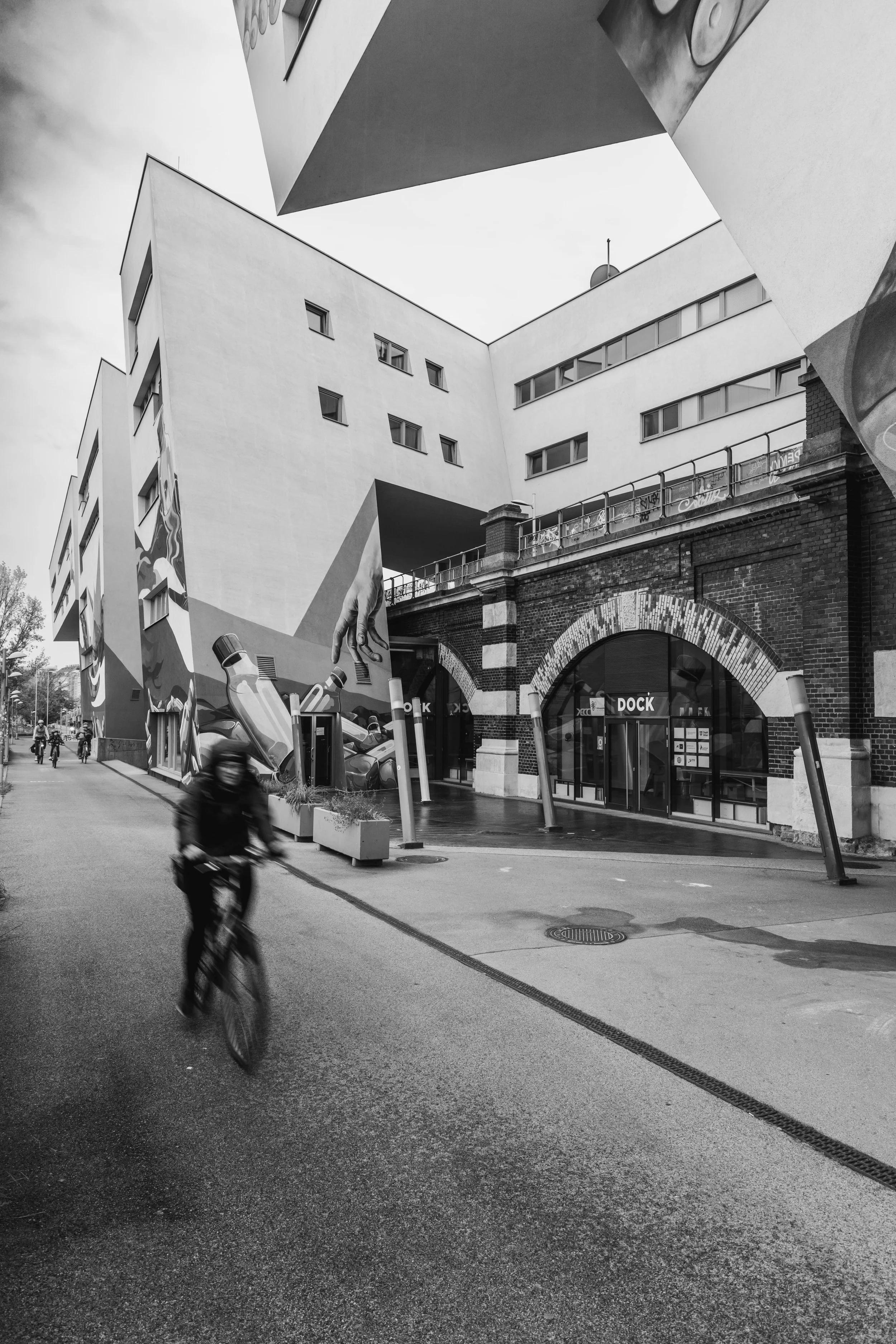 Project: Spittelau Viaducts Housing, Architect: Zaha Hadid. Completed in 2005.