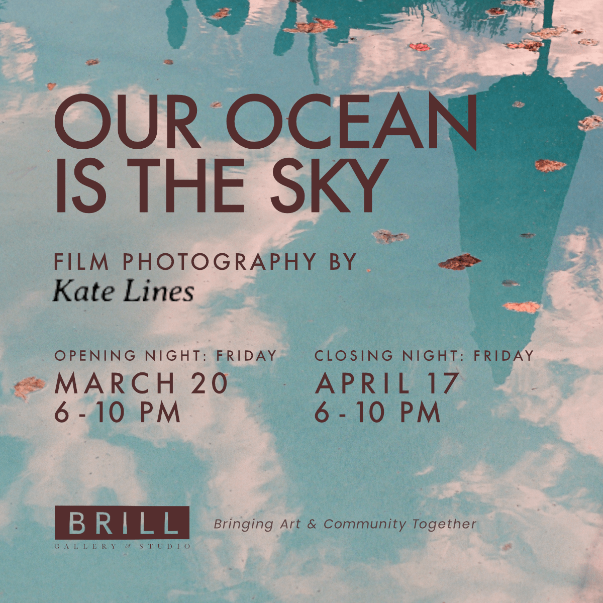 [Exhibit - Opening Night] Our Ocean is the Sky by Kate Lines