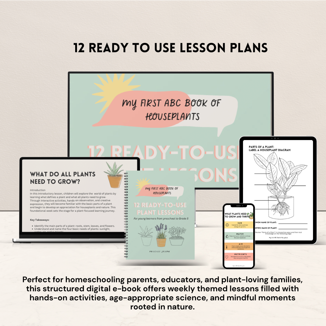 12 Ready-To-Use Plant Lesson Plant - Instant Download (Over 145+ pages of lessons, resources and activities)