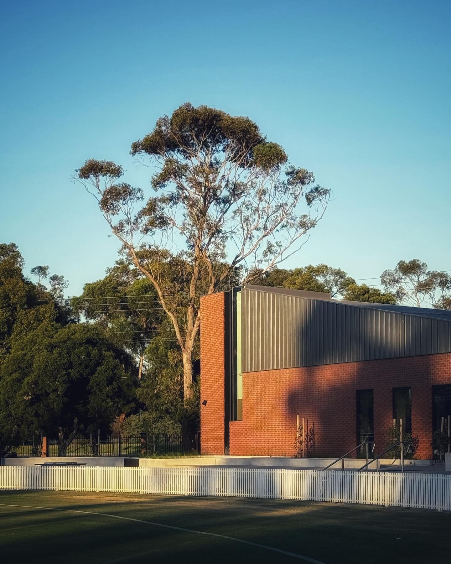 Haileybury College, Keysborough. Onsite on Tuesday with @mccorkell_constructions shooting the new sports/ events pavilion and music annex designed by @coxarchitecture. #architecturephotography #brick #construction #archilovers #archdaily #design #arc