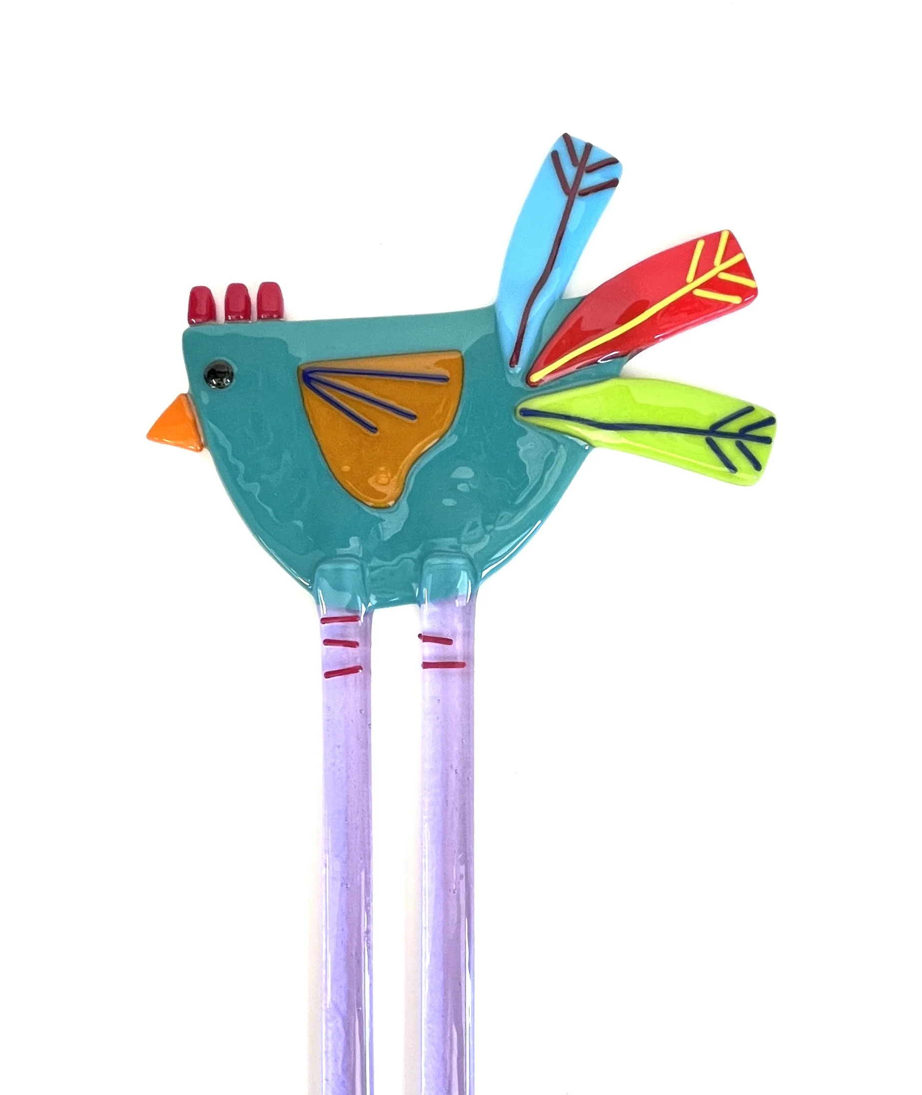 Funky Chicken Garden Stakes