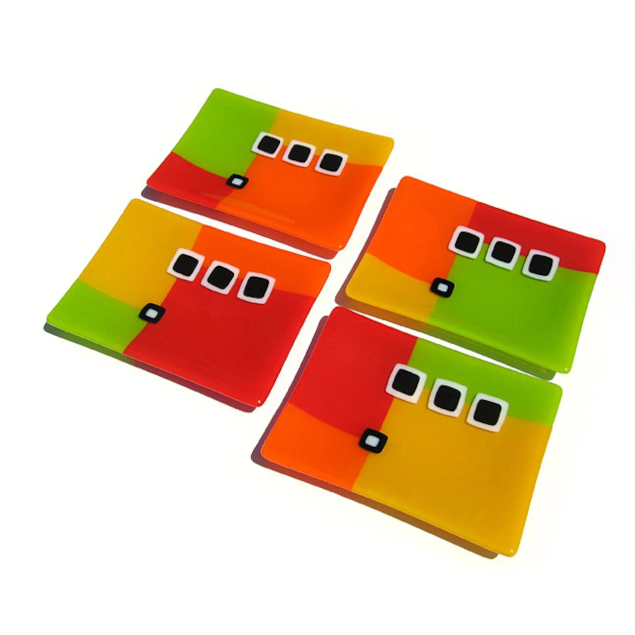 Color Block Quartet 6x8"