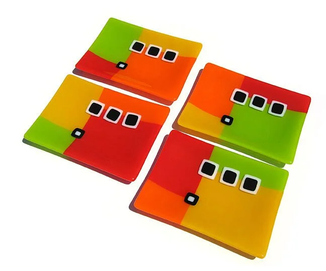 Color Block Quartet 6x8"