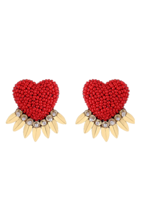 Valentines Day mom style Heart Fashion Earrings jewelry