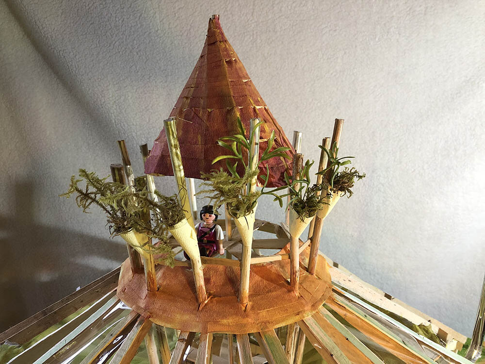 Le Chapeau du Volcan est ouvert