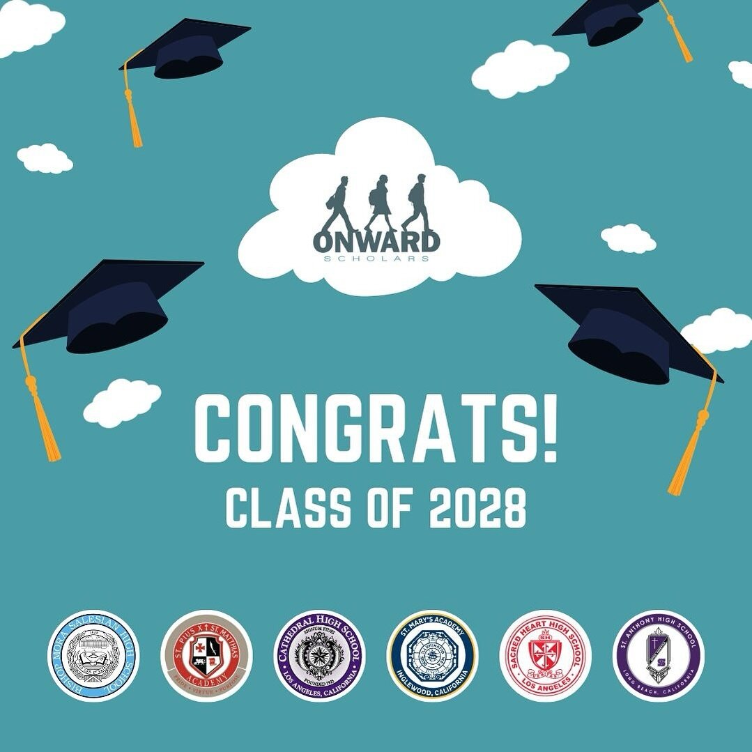 Congratulations to our newly accepted scholars in the Class of 2028! 🤩🎉 We met many exceptional students and can&rsquo;t wait to welcome you to our schools. The journey to fulfilling your dreams starts with Onward Scholars! #DreamBig ⭐️