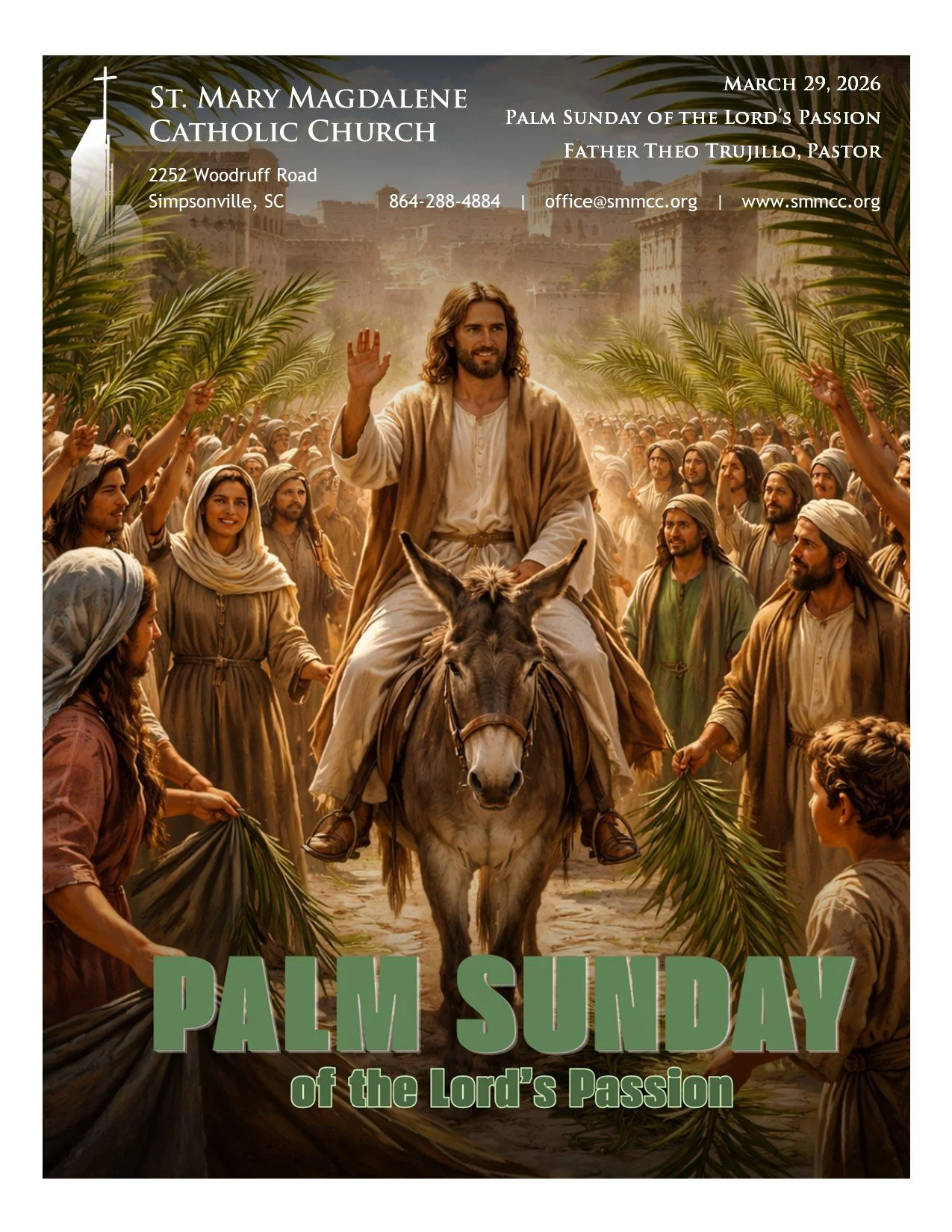March 29, 2026 - Palm Sunday