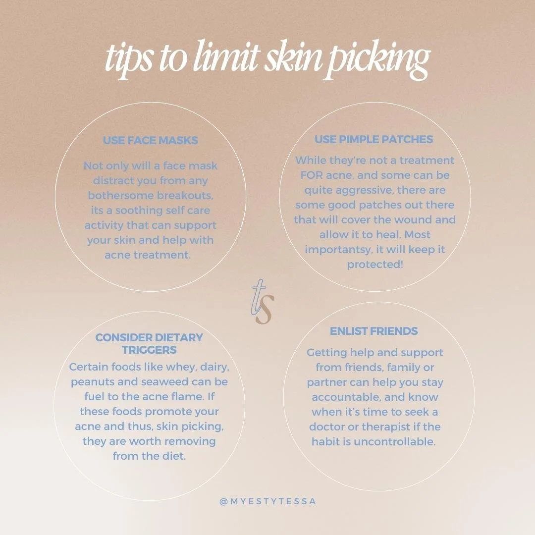 How to stop skin picking (from an esthetician + acne specialist