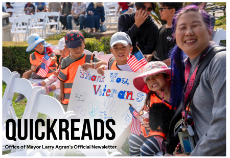 QuickReads | Irvine in Action: Food Drives, Veterans Tribute, Serve Day &amp; More!