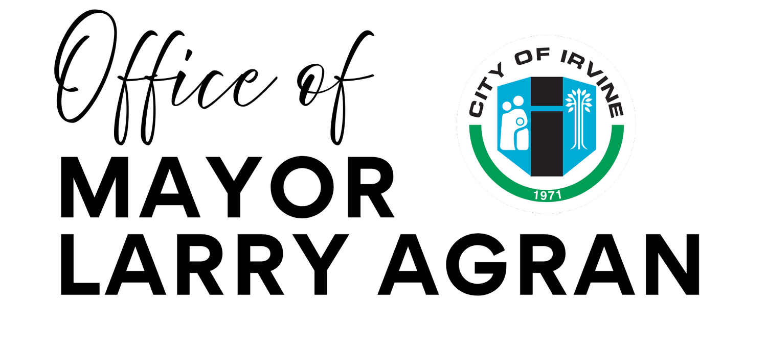 The Office of Irvine Mayor Larry Agran