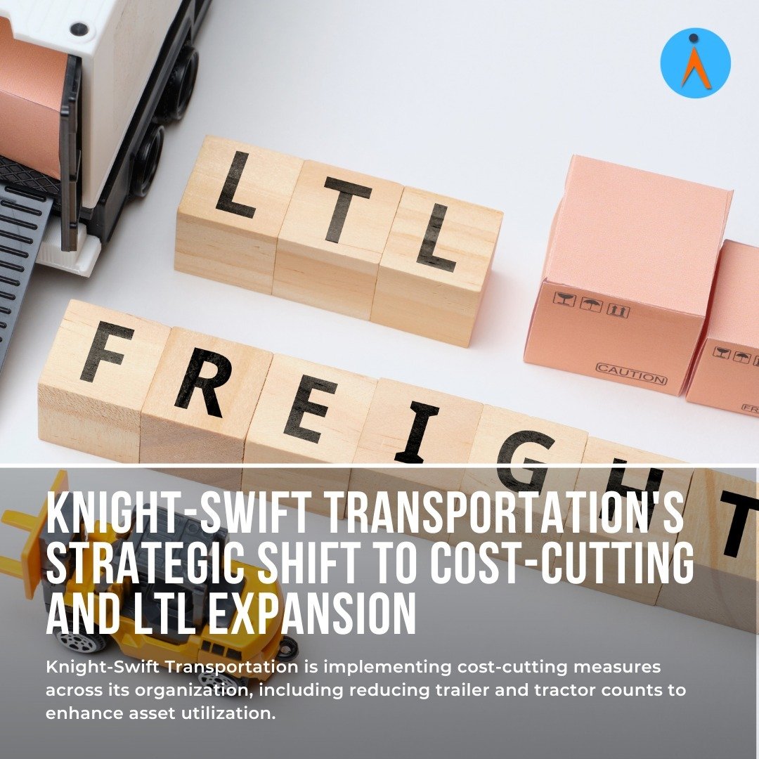 🚛 Big moves happening over at Knight-Swift Transportation. They&rsquo;re tightening their belts and sharpening their focus on efficiency. Yep, you heard it right - cost-cutting measures are in full swing, with plans to trim down trailer and tractor 