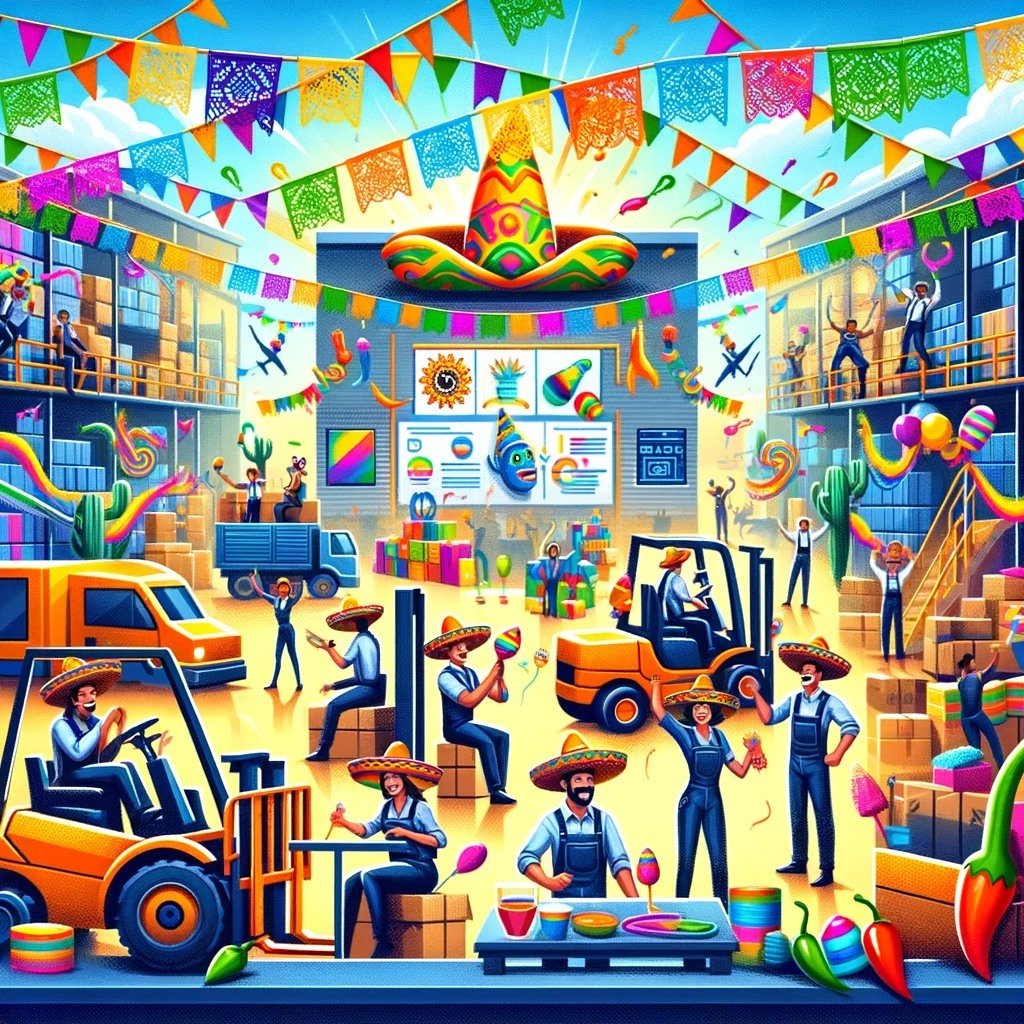 In the dynamic supply chain landscape, every day is a celebration of logistics excellence, and today, we add a touch of fiesta to honor the hard work and dedication of logistics professionals worldwide. It's about delivering with enthusiasm and a das