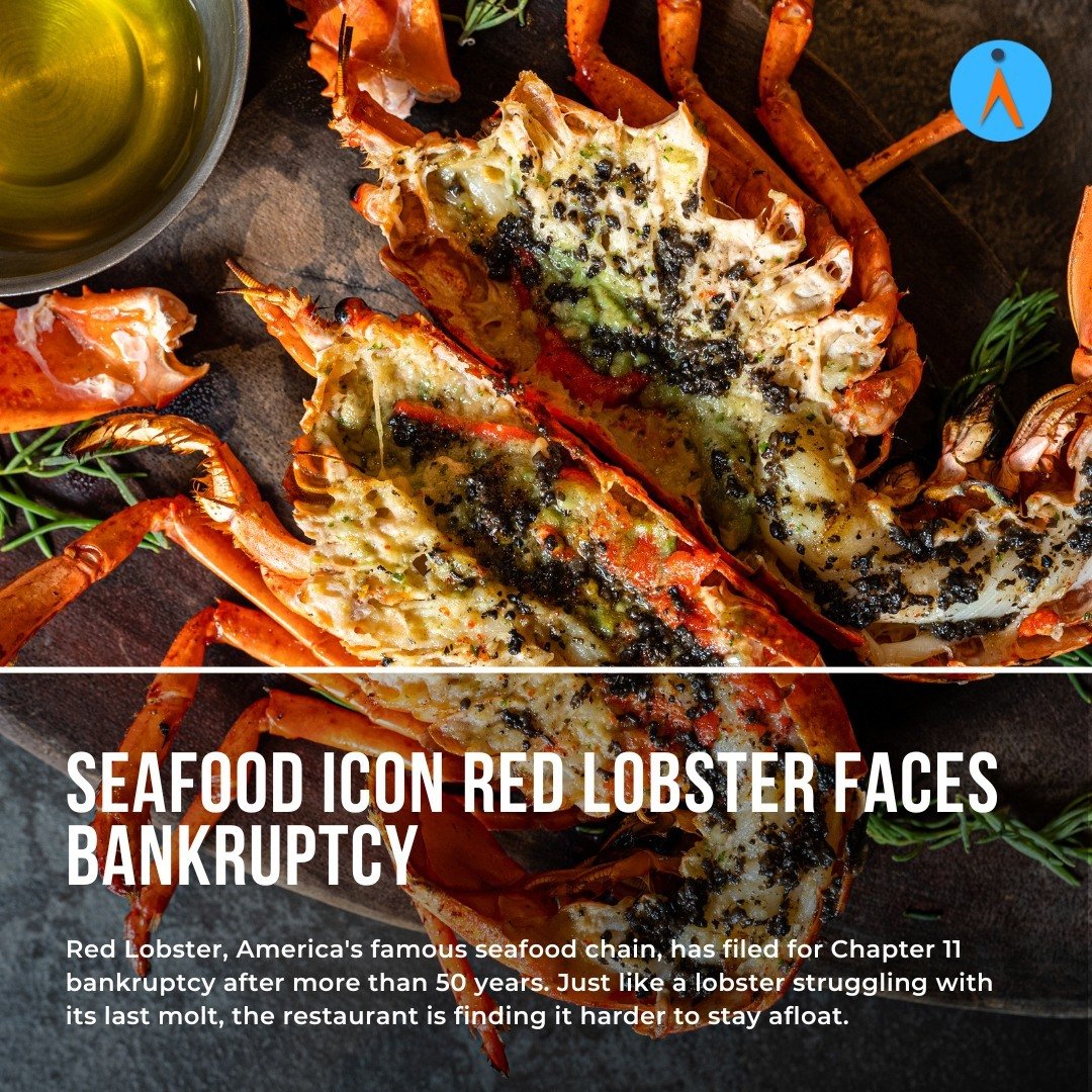 Red Lobster, the iconic seafood chain, has filed for Chapter 11 bankruptcy after more than 50 years. Just like a lobster struggling with its last molt, the restaurant is finding it harder to stay afloat. They have over 100,000 creditors and debts ran
