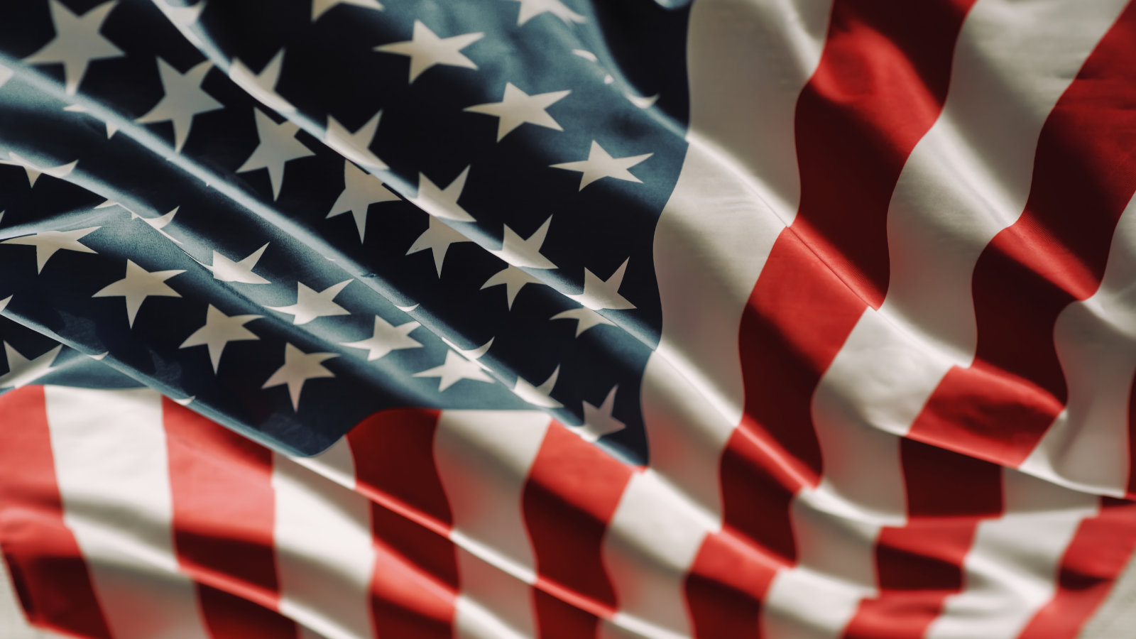 An American flag