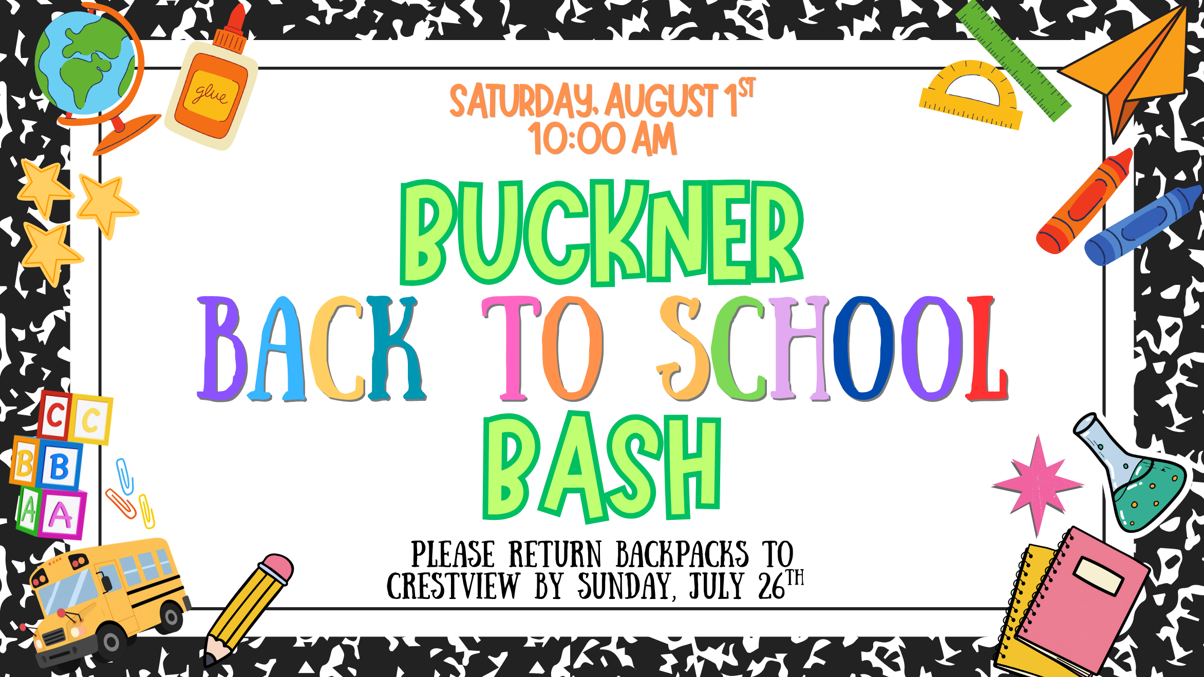 Buckner Back to School Bash