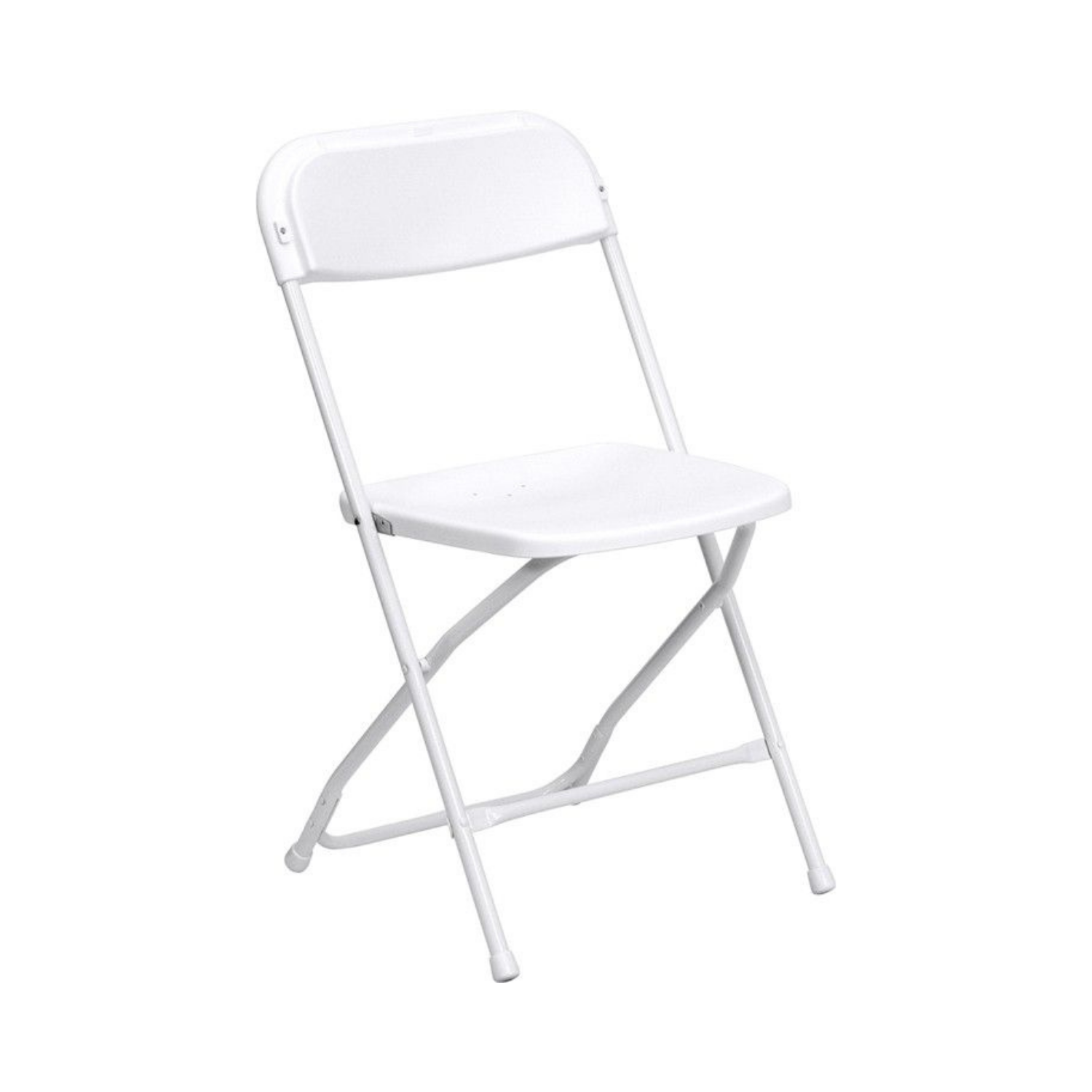 white folding chair rental Chicago suburbs for backyard parties and events