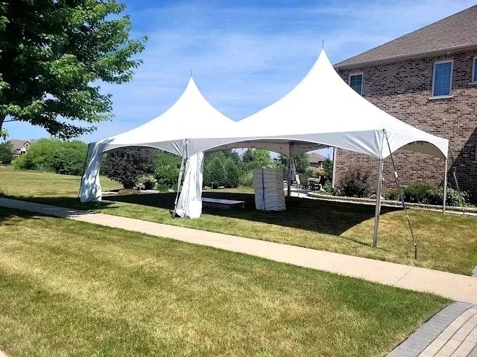 backyard party tent rentals in Lombard il
