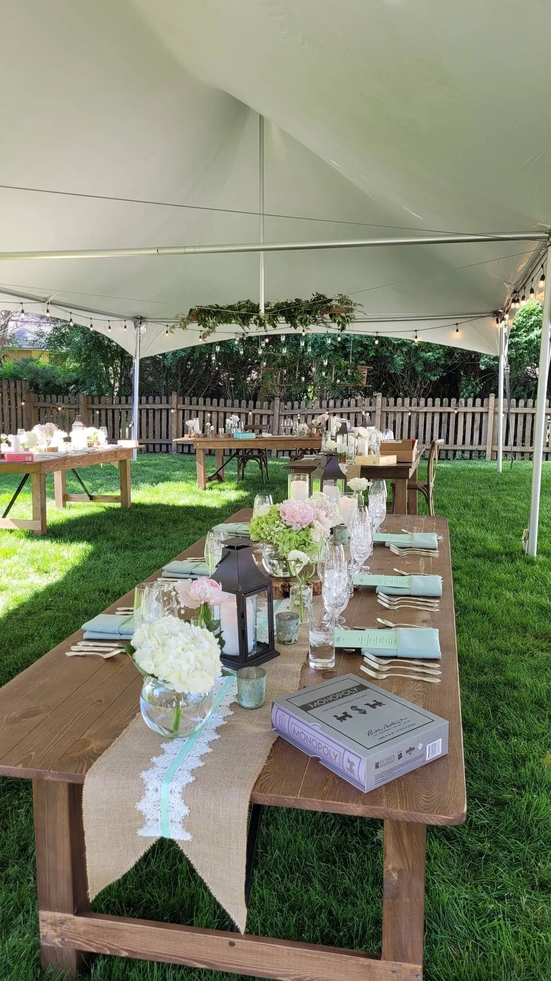 Party Tent and Wedding Tent Rentals Table and Chair Rentals