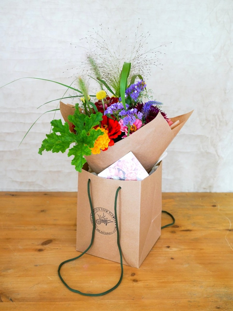 Valencia Hand-Tied Vase — Moorfield Farm Flowers
