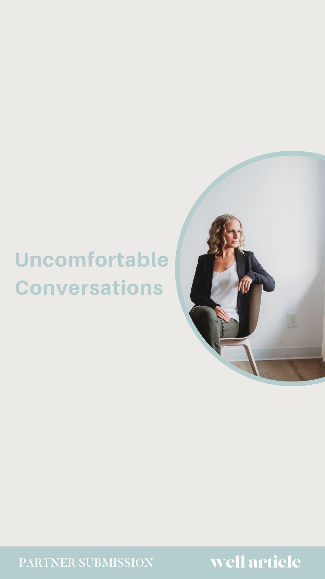 Uncomfortable conversations