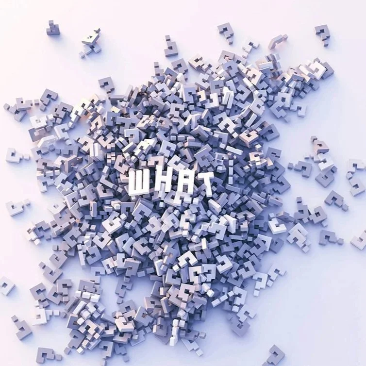 What word on 3d question makrks