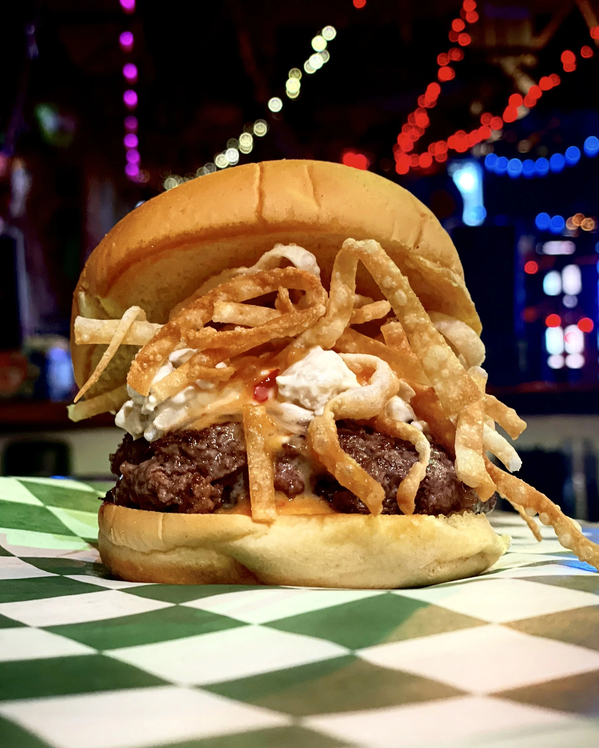 The Crab Rangoon Burger Jack Brown's — Chattanooga Burger Week