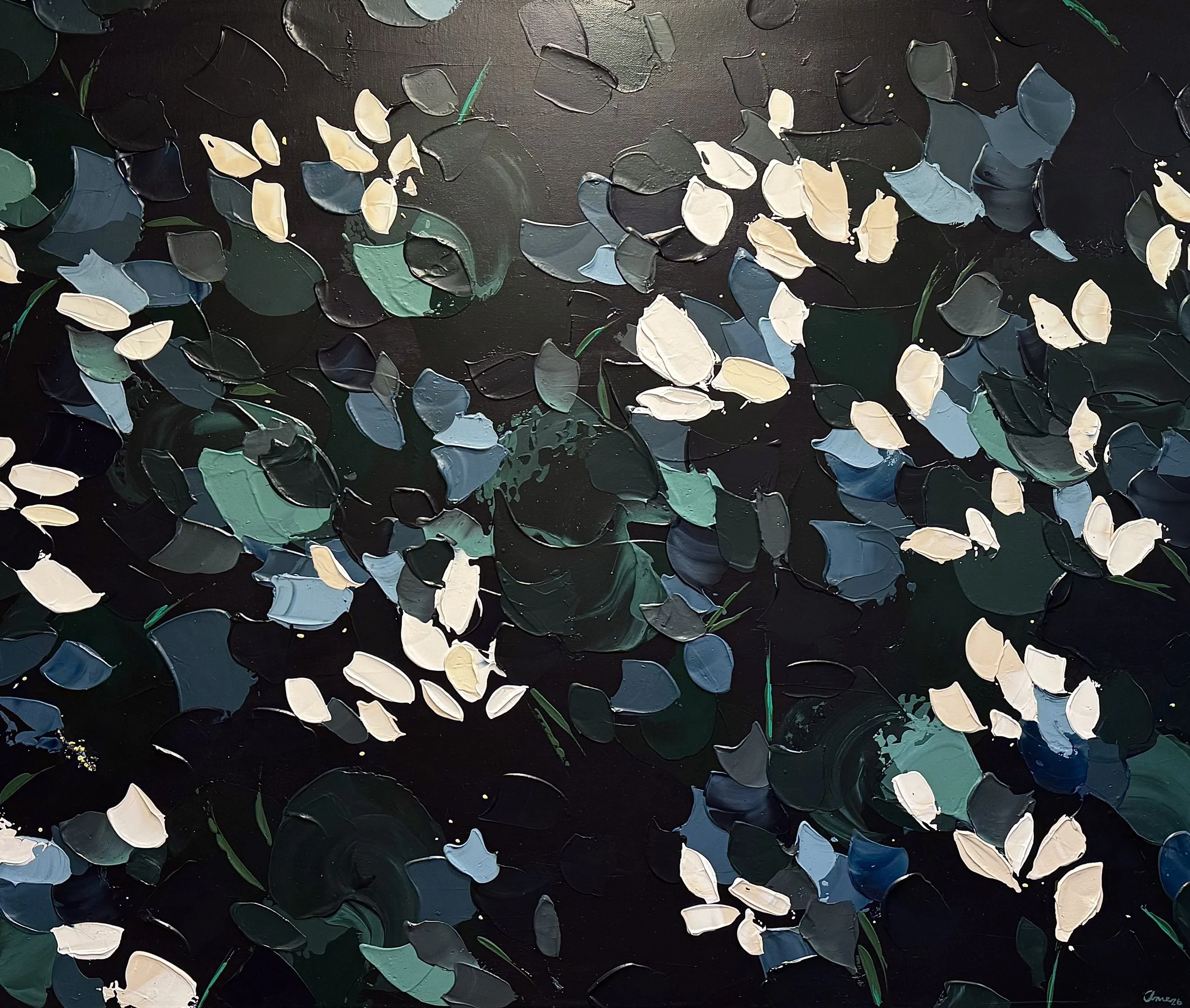 "La salamandre"
Mini série - Les Jardins
36X30