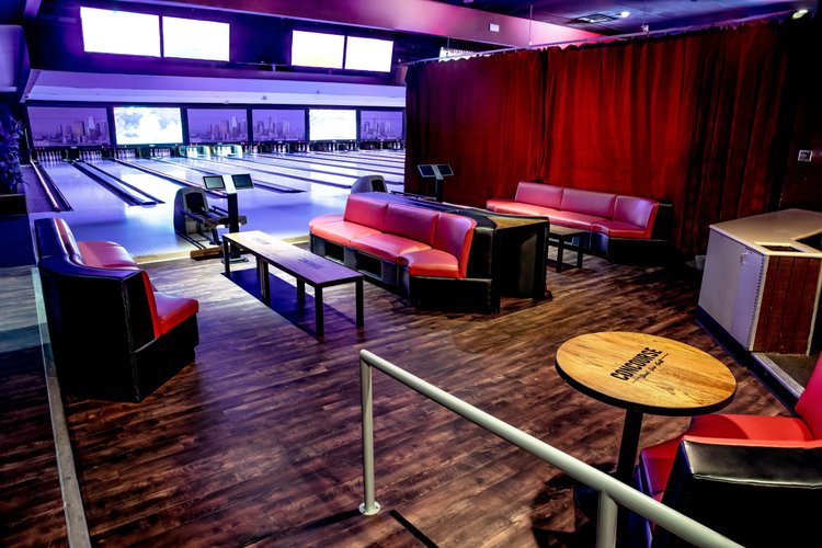 Strike Zone 4-lane VIP suite