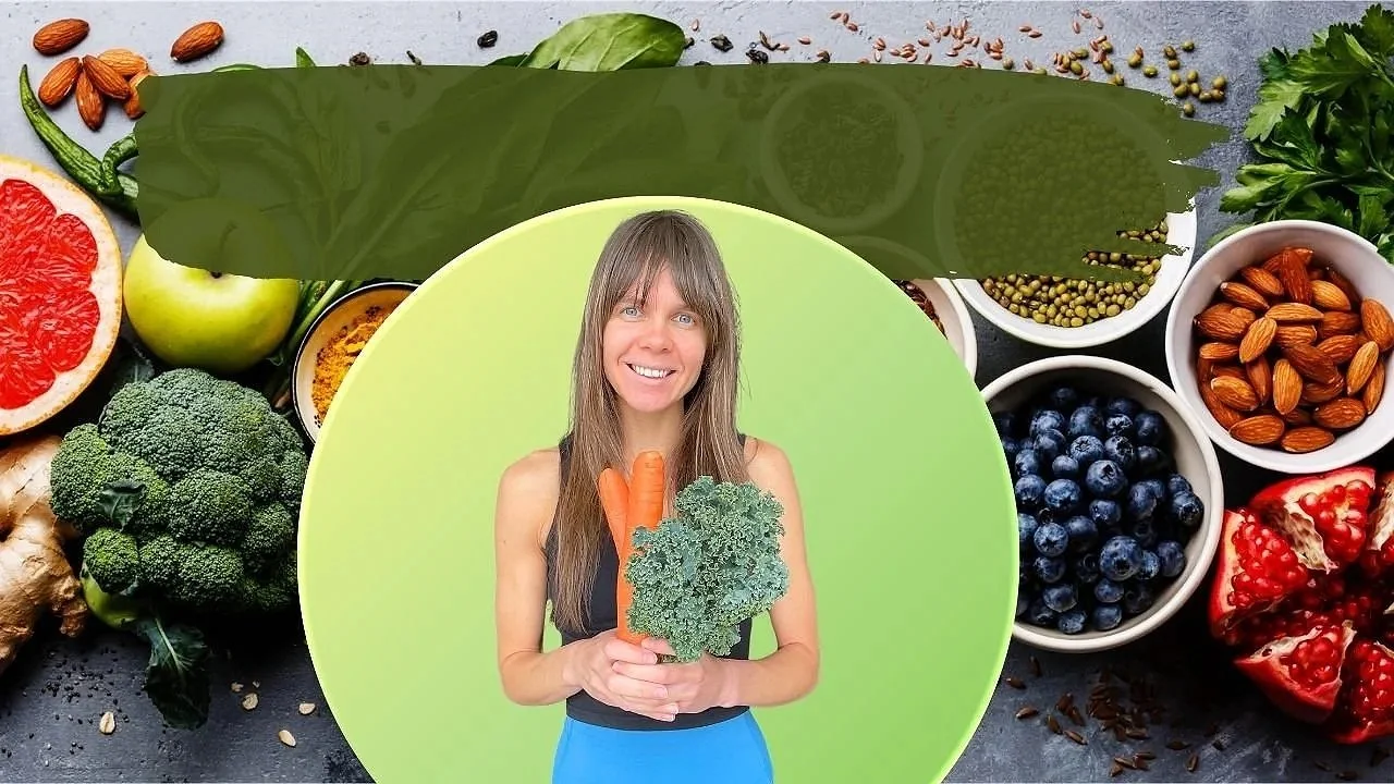 Rozalia Kieliszkiewicz, holistic nutritionist and founder of Soul Food Fitness, surrounded by fresh whole foods, demonstrating food-as-medicine coaching for gut health, hormonal balance, and natural healing - Worldwide holistic nutrition expert
