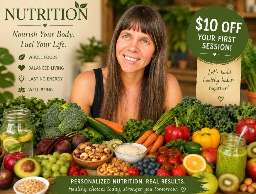 Rozzebud providing Holistic Nutrition Counselling with whole foods, herbs and science‑backed wellness guidance for gut health, hormone balance and natural healing
