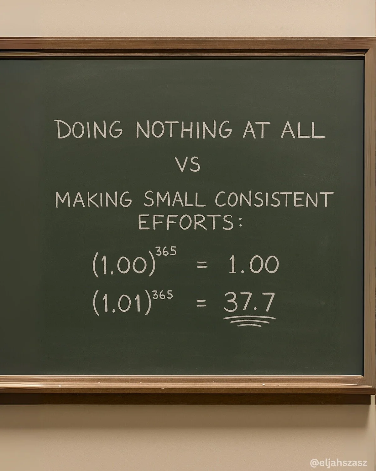 Consistency is a superpower.
Because it compounds when no one’s watching.
Most people quit too early.
Not because they’re lazy.
Not because they don’t want it.
But because progress doesn’t *look* like progress at first.
S