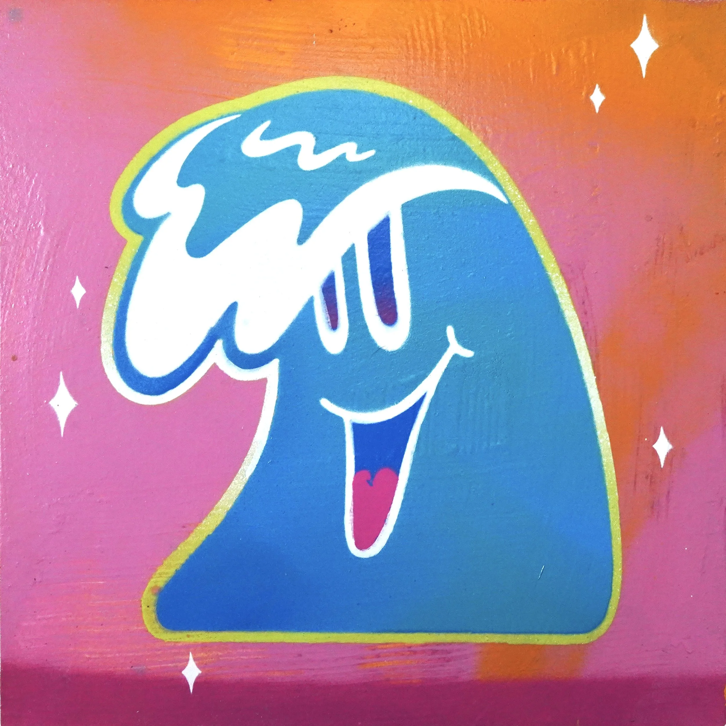 Strong Like Zion Lil Wavy Painting (10/12)