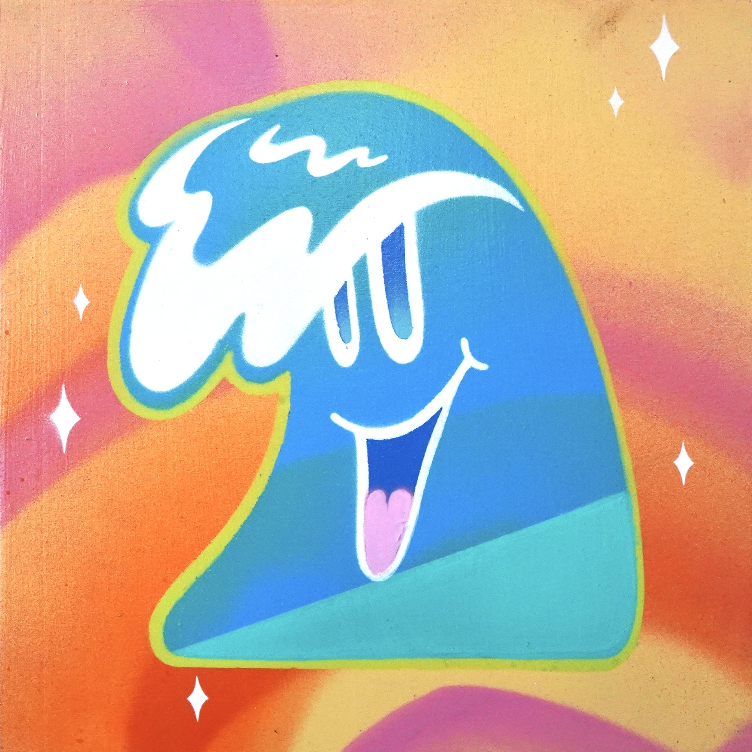 Strong Like Zion Lil Wavy Painting (6/12)