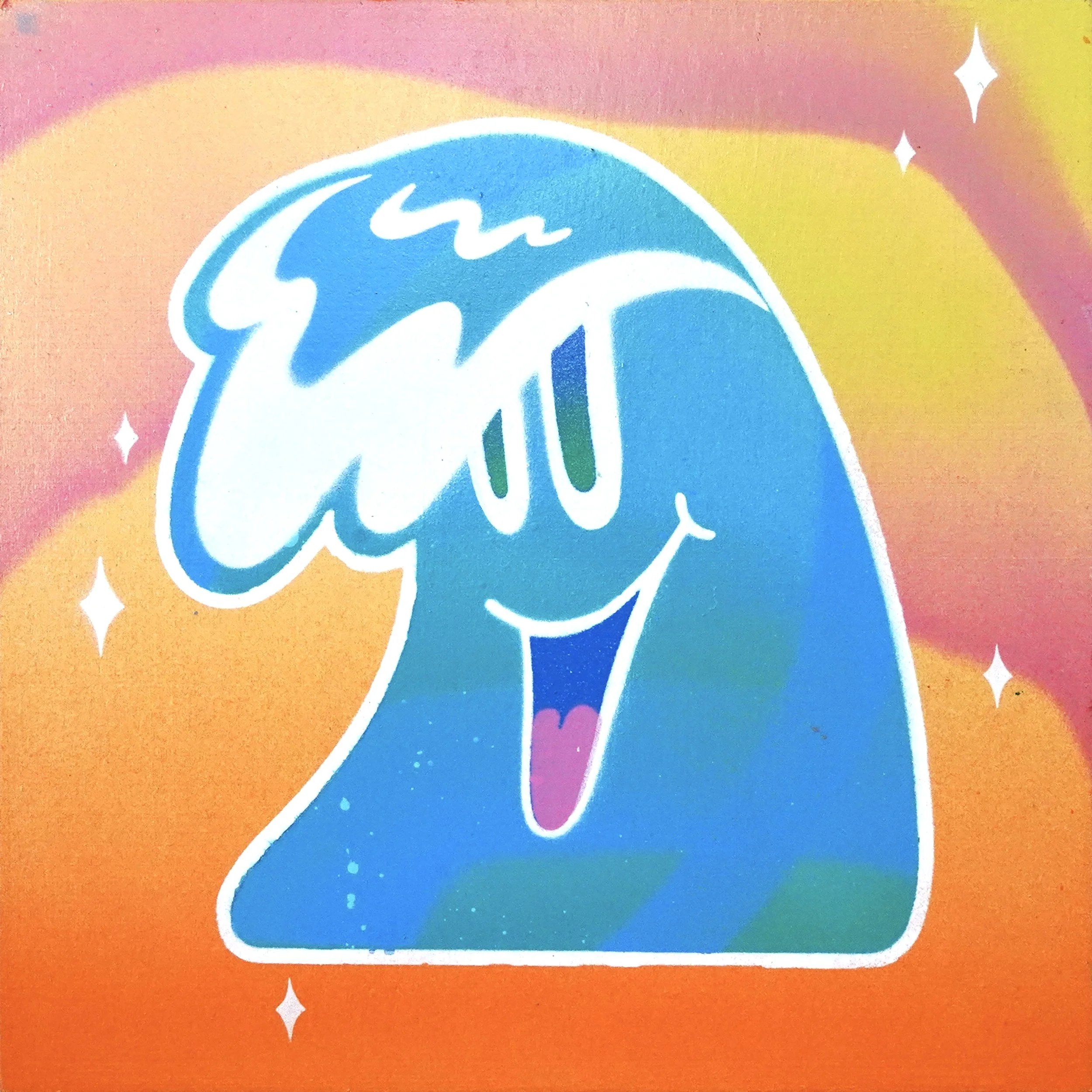 Strong Like Zion Lil Wavy Painting (1/12)