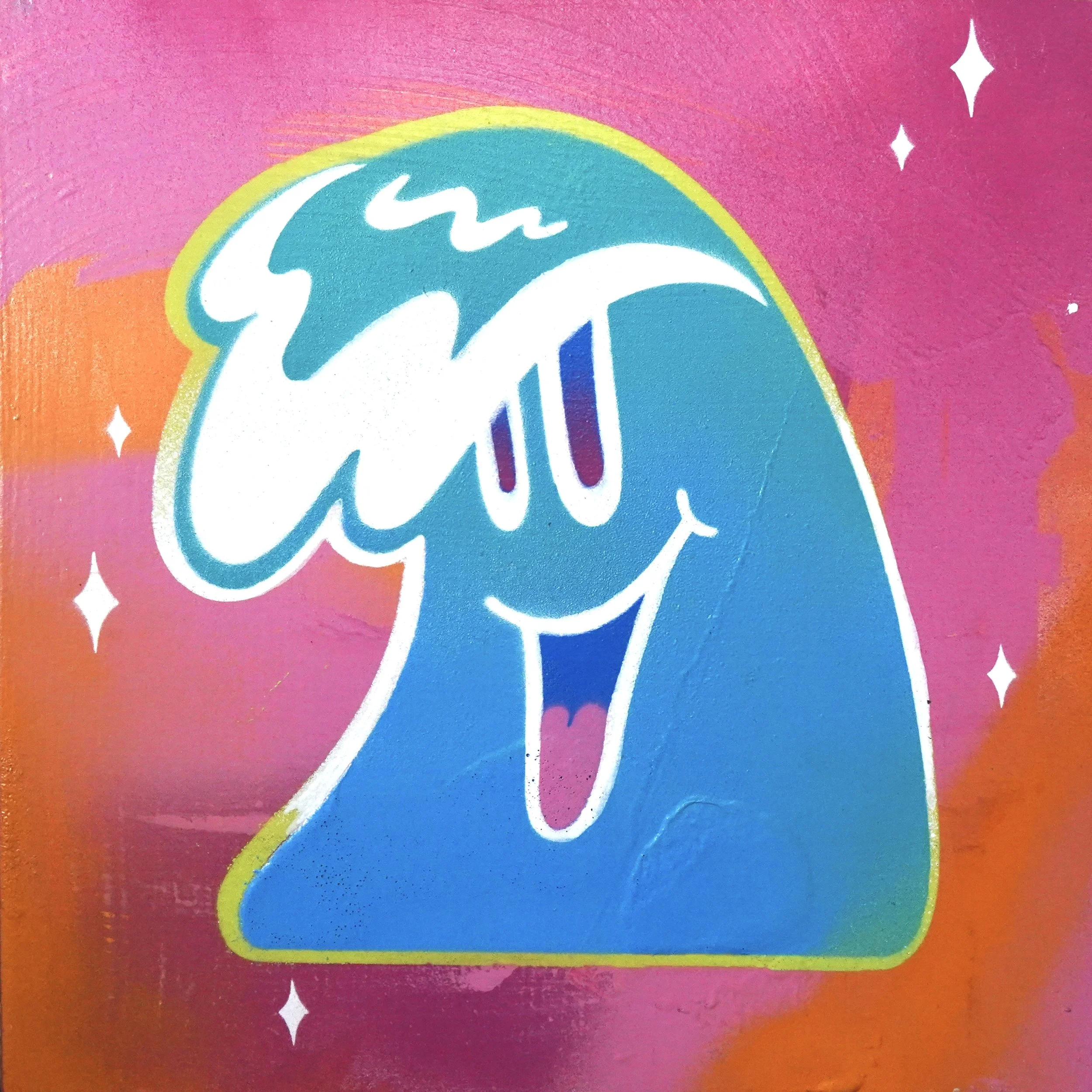 Strong Like Zion Lil Wavy Painting (3/12)