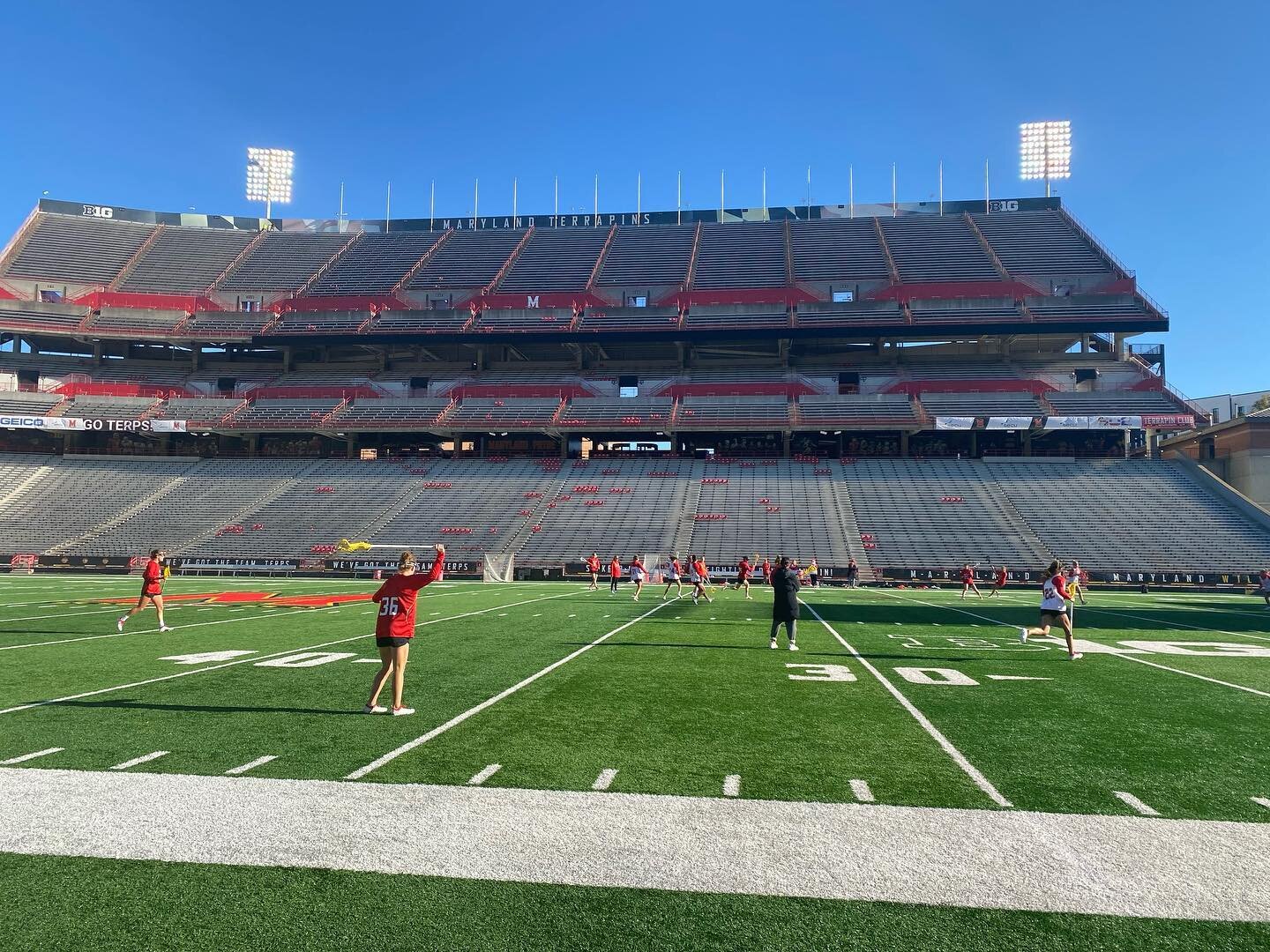 We love being on campus! Great morning with our amazing partners @marylandwlax today.

Looking forward to supporting them on yet another run at a national championship!!